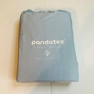 PandaTex Bamboo Bedding King Size Sheet Set Light Blue King Sheet Set Bamboo